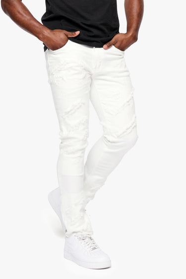 Oceo White Skinny Fit - ANOM DENIM