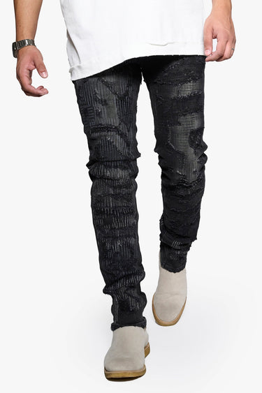 Phantom Black Wash Slim Fit - ANOM DENIM
