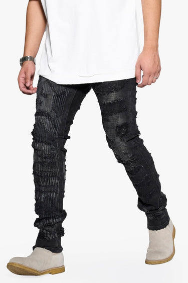 Phantom Black Wash Slim Fit - ANOM DENIM