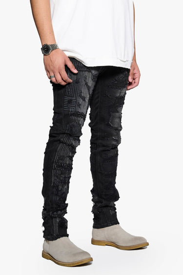 Phantom Black Wash Slim Fit - ANOM DENIM