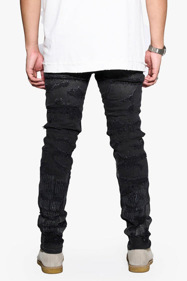 Phantom Black Wash Slim Fit - ANOM DENIM