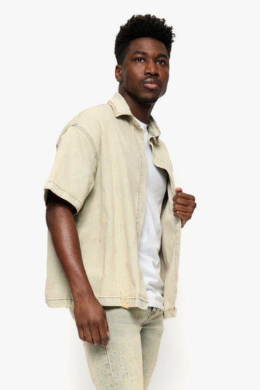 Prism Dirty Blue Reversible Denim Sleeve - ANOM DENIM