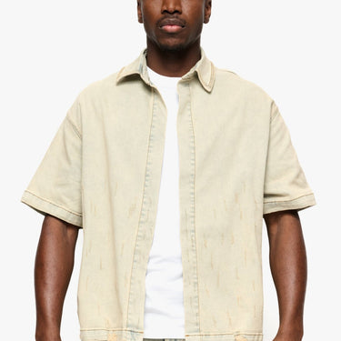 Prism Dirty Blue Reversible Denim Sleeve - ANOM DENIM