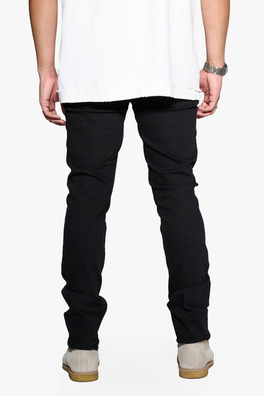 Quantun Jet Black Slim Fit - ANOM DENIM