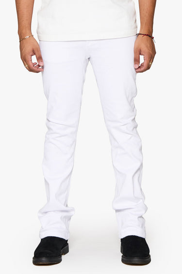 Quenny White Boot Cut - ANOM DENIM