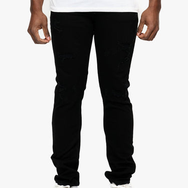 RUSTIC JET BLACK SLIM FIT - ANOM DENIM