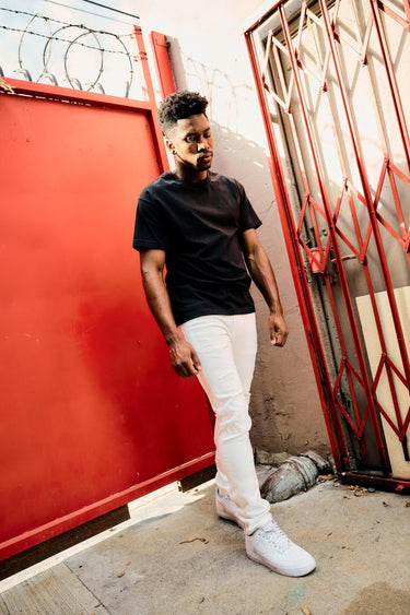 Rustic White Skinny Fit - ANOM DENIM