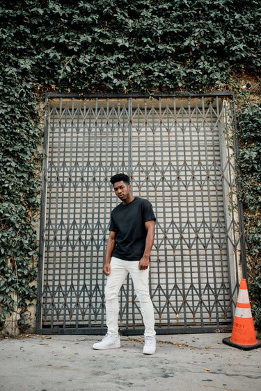 Rustic White Skinny Fit - ANOM DENIM