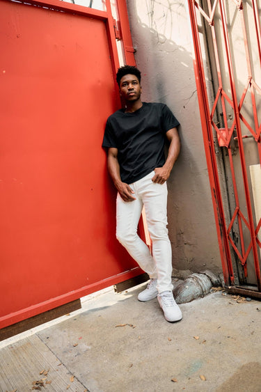 Rustic White Skinny Fit - ANOM DENIM