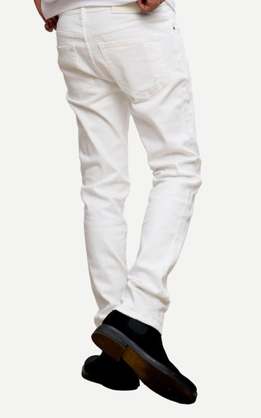 Rustic White Skinny Fit - ANOM DENIM