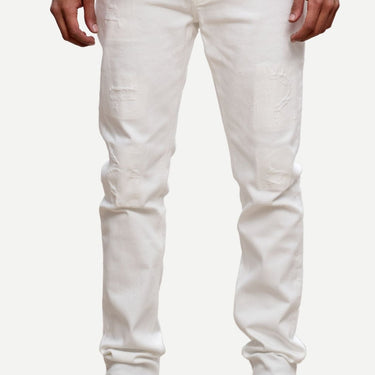 Rustic White Skinny Fit - ANOM DENIM