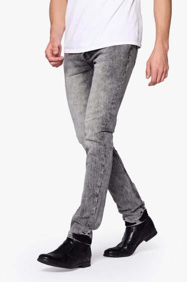 Savage Snow Black Slim Fit - ANOM DENIM