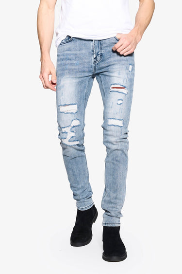 Savannah Blue Wash Skinny Fit - ANOM DENIM