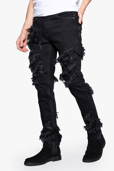 The Bat Jet Black Slim Fit - ANOM DENIM
