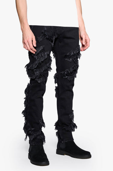 The Bat Jet Black Slim Fit - ANOM DENIM