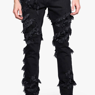 The Bat Jet Black Slim Fit - ANOM DENIM