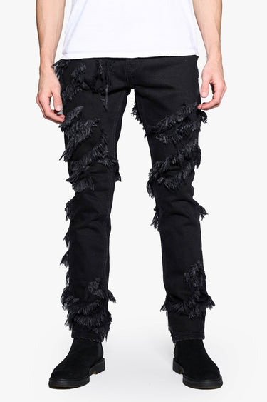 The Bat Jet Black Slim Fit - ANOM DENIM
