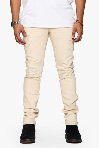 Thor Cream Selvedge Slim Fit - ANOM DENIM