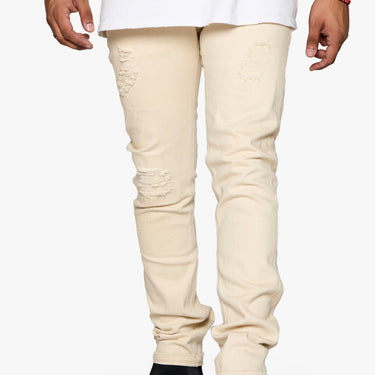 Thor Cream Selvedge Slim Fit - ANOM DENIM