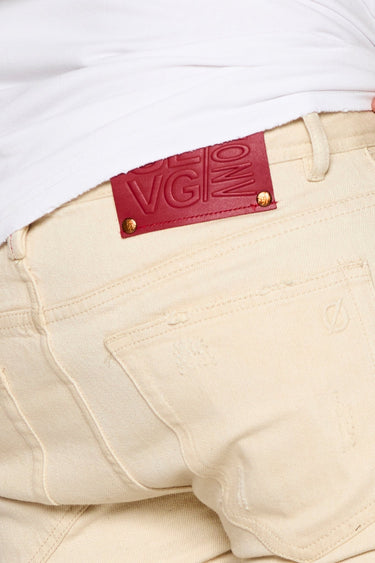 Thor Cream Selvedge Slim Fit - ANOM DENIM