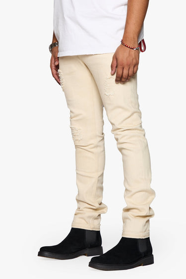 Thor Cream Selvedge Slim Fit - ANOM DENIM