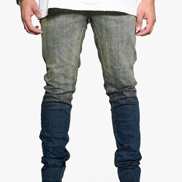 Tide Bk Mix Blue Skinny Fit - ANOM DENIM
