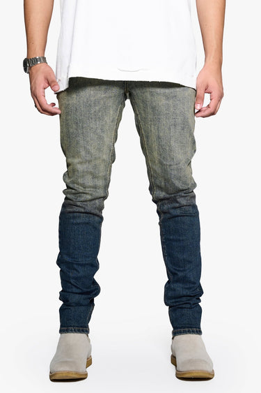 Tide Bk Mix Blue Skinny Fit - ANOM DENIM