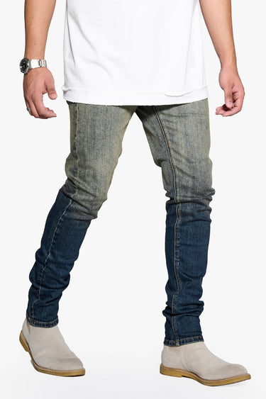 Tide Bk Mix Blue Skinny Fit - ANOM DENIM