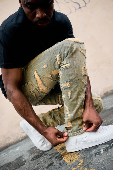 Titanic Vintage Blue Skinny Fit - ANOM DENIM