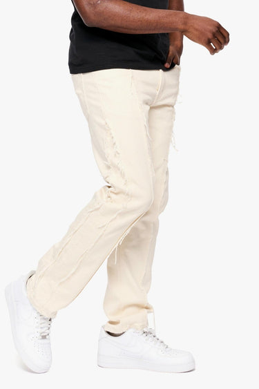 Velocity Cream Slim Fit - ANOM DENIM