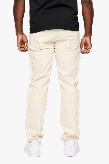 Velocity Cream Slim Fit - ANOM DENIM