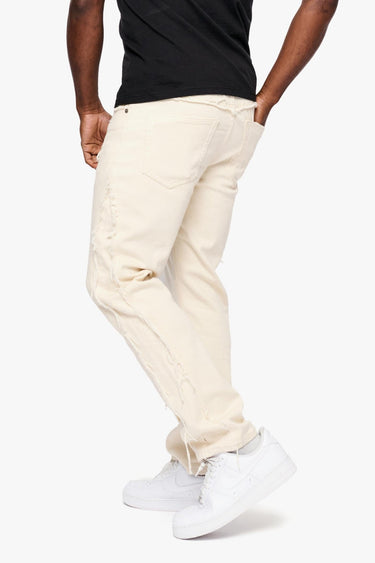 Velocity Cream Slim Fit - ANOM DENIM