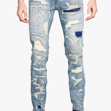 Vivid vintage Blue Slim Fit - ANOM DENIM