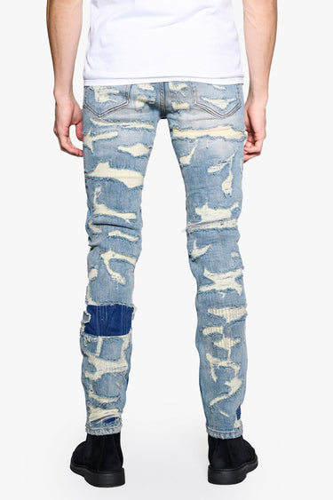 Vivid vintage Blue Slim Fit - ANOM DENIM