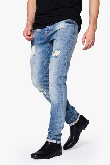 Weaving Blue Slim fit - ANOM DENIM
