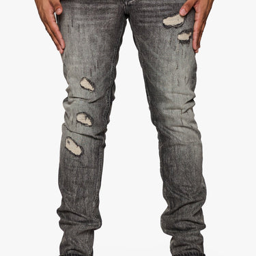 Wishker Gray Slim Fit - ANOM DENIM