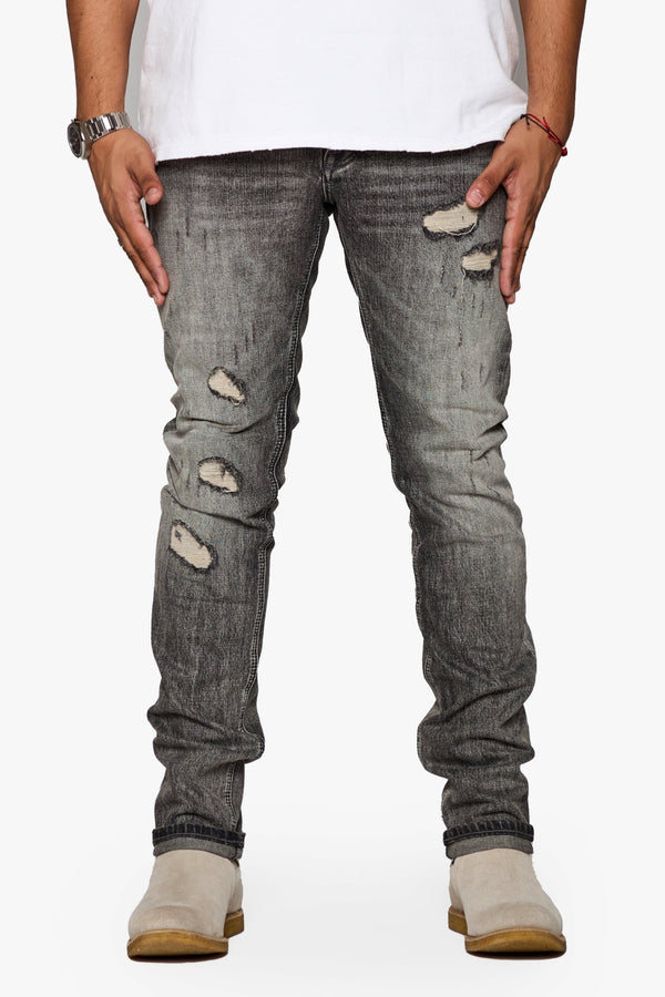 Wishker Gray Slim Fit - ANOM DENIM