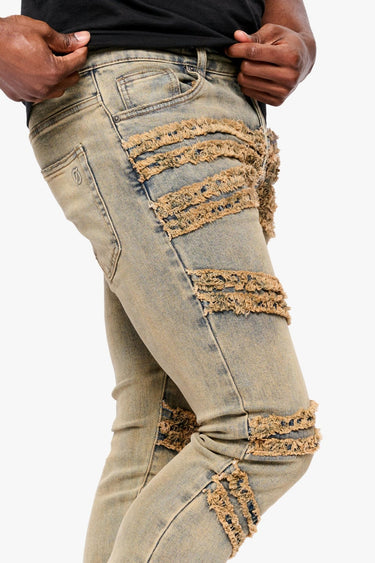 Zigzag Dirty Wash Skinny Fit - ANOM DENIM